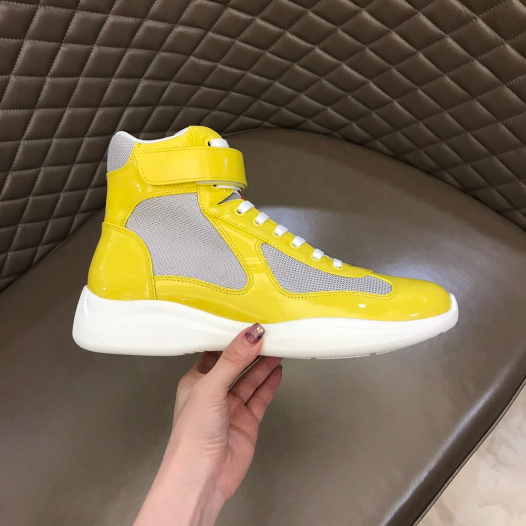 Prada America's Cup Hightop Sneakers