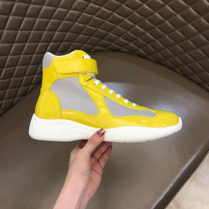 Prada America's Cup Hightop Sneakers