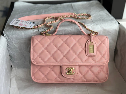 Chanel Small Flap Bag With Top Handle