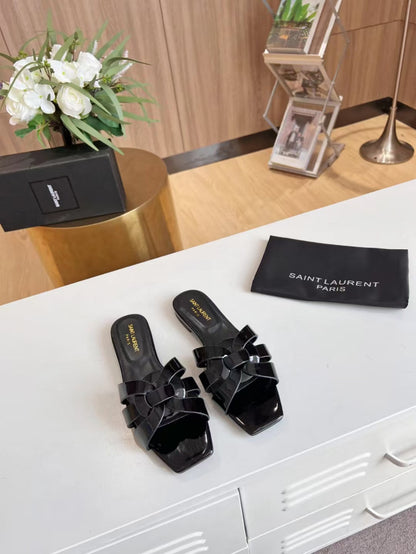 YSL Tribute Flat Mule