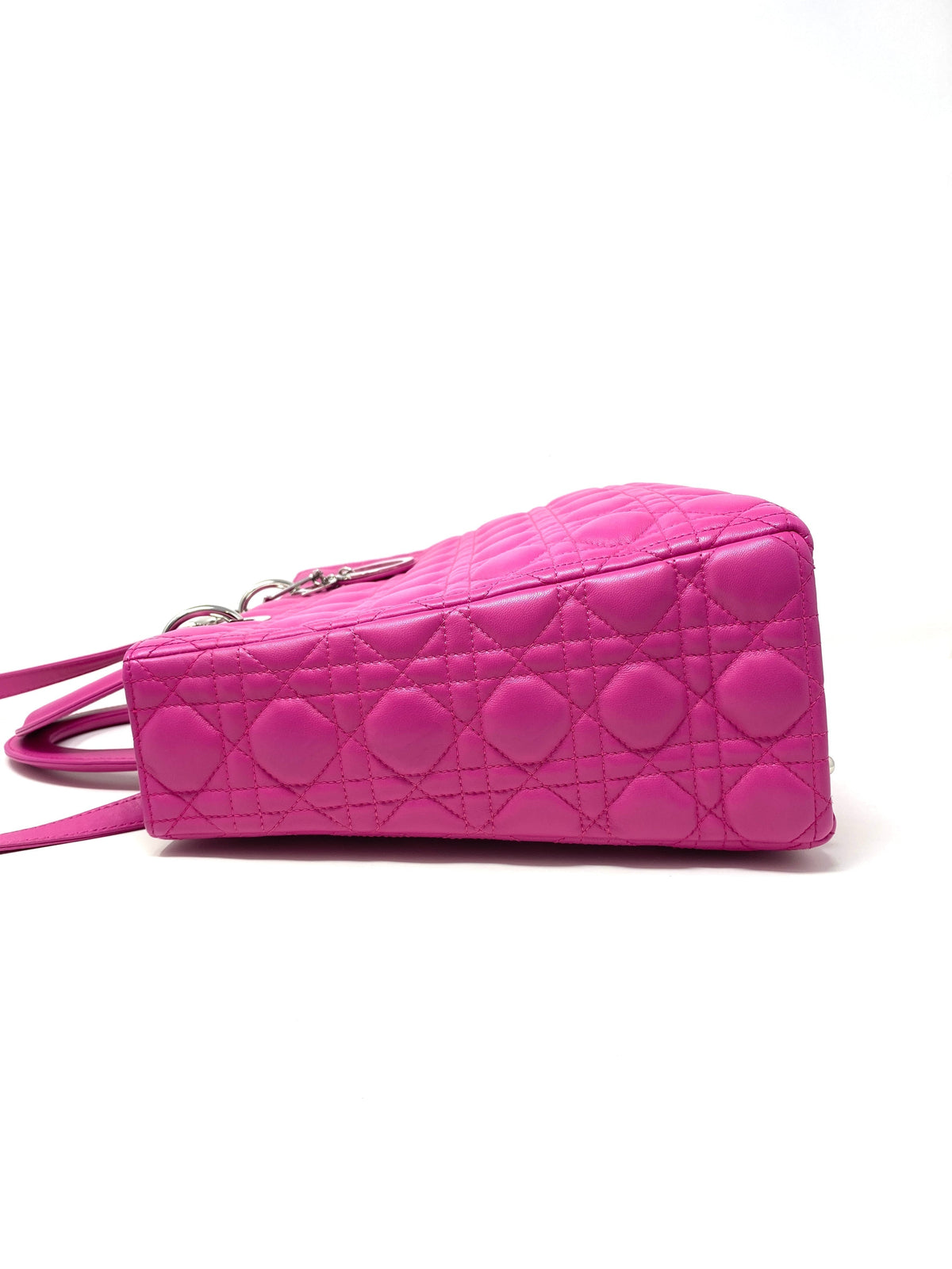 Dior Lady Dior Leather Handbag Rovelle Bags
