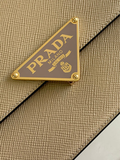 Prada Saffiano Leather Shoulder Bag
