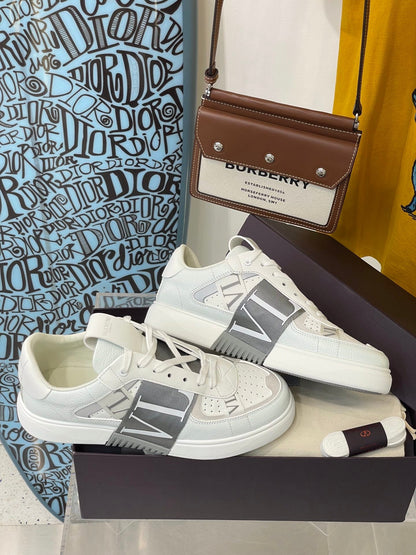 Valentino Calfskin  VL7N Sneakers with Bands