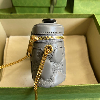 Gucci GG Matelasse Top Handle Mini  Bag