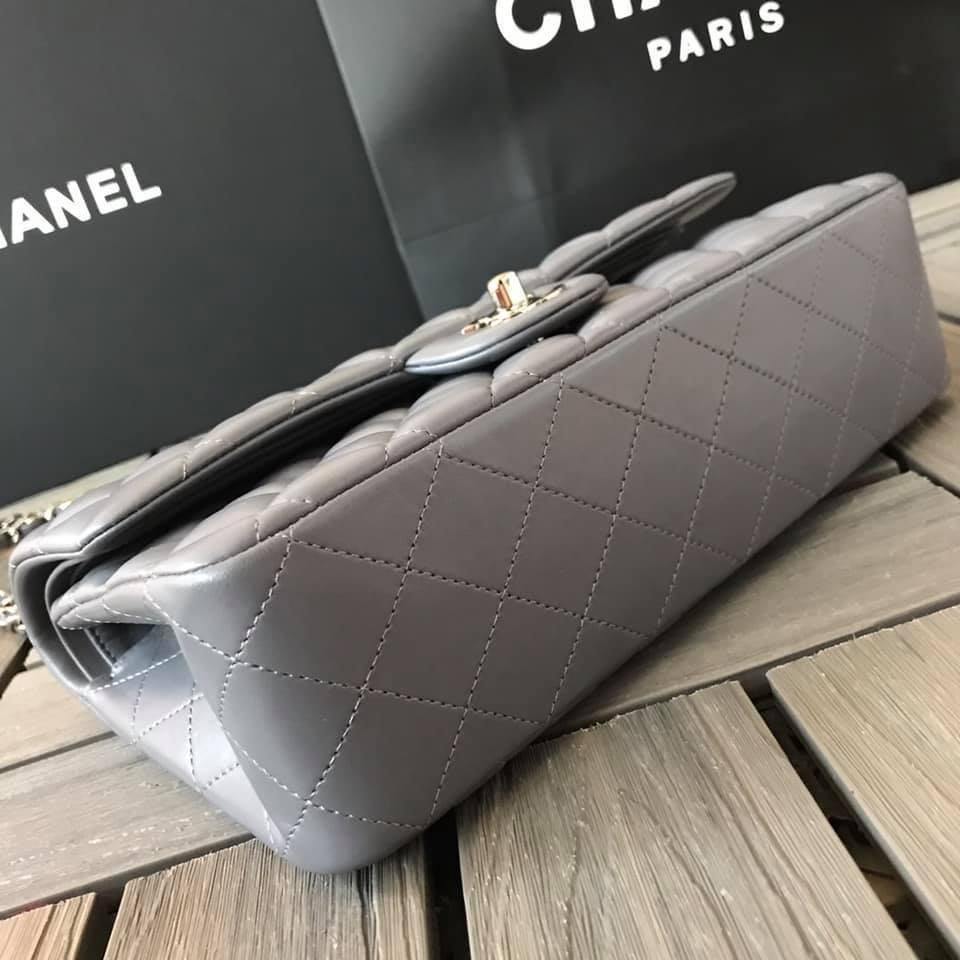 Chanel Caivar Double Flap Bag