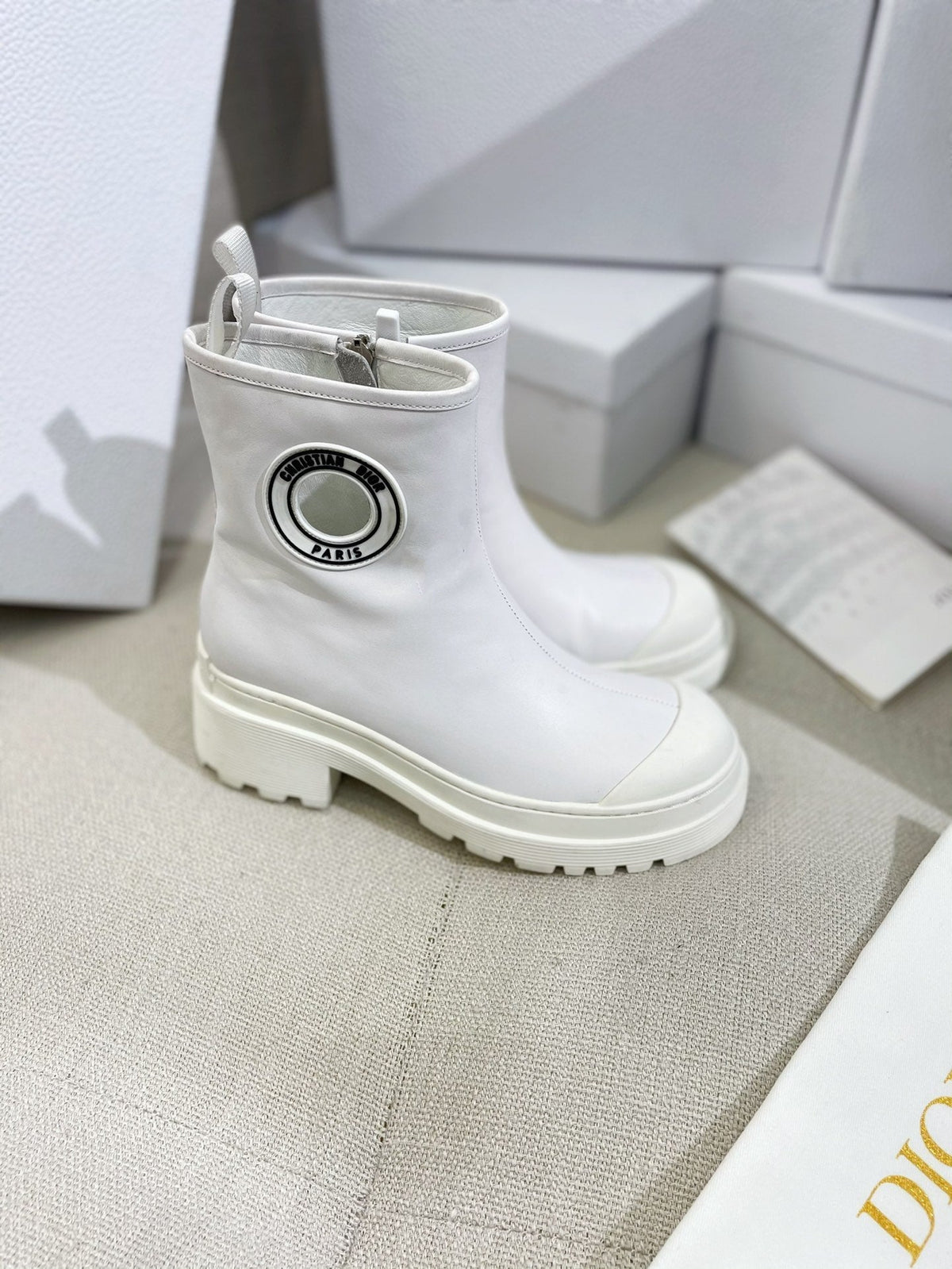 Christian Dior  Symbol  Ankle Boots