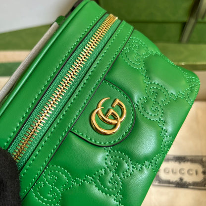 Gucci GG Matelasse Top Handle Mini  Bag