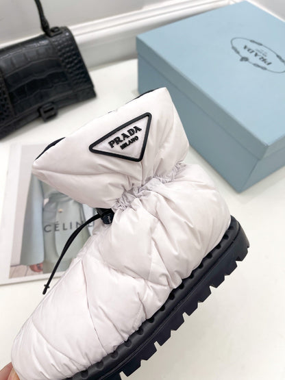 Prada  Paddled Nylon Boots