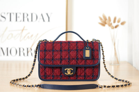Chanel Small Flap Bag With Top Handle