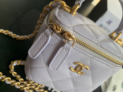 Chanel Small Vanity With  Chain Bag