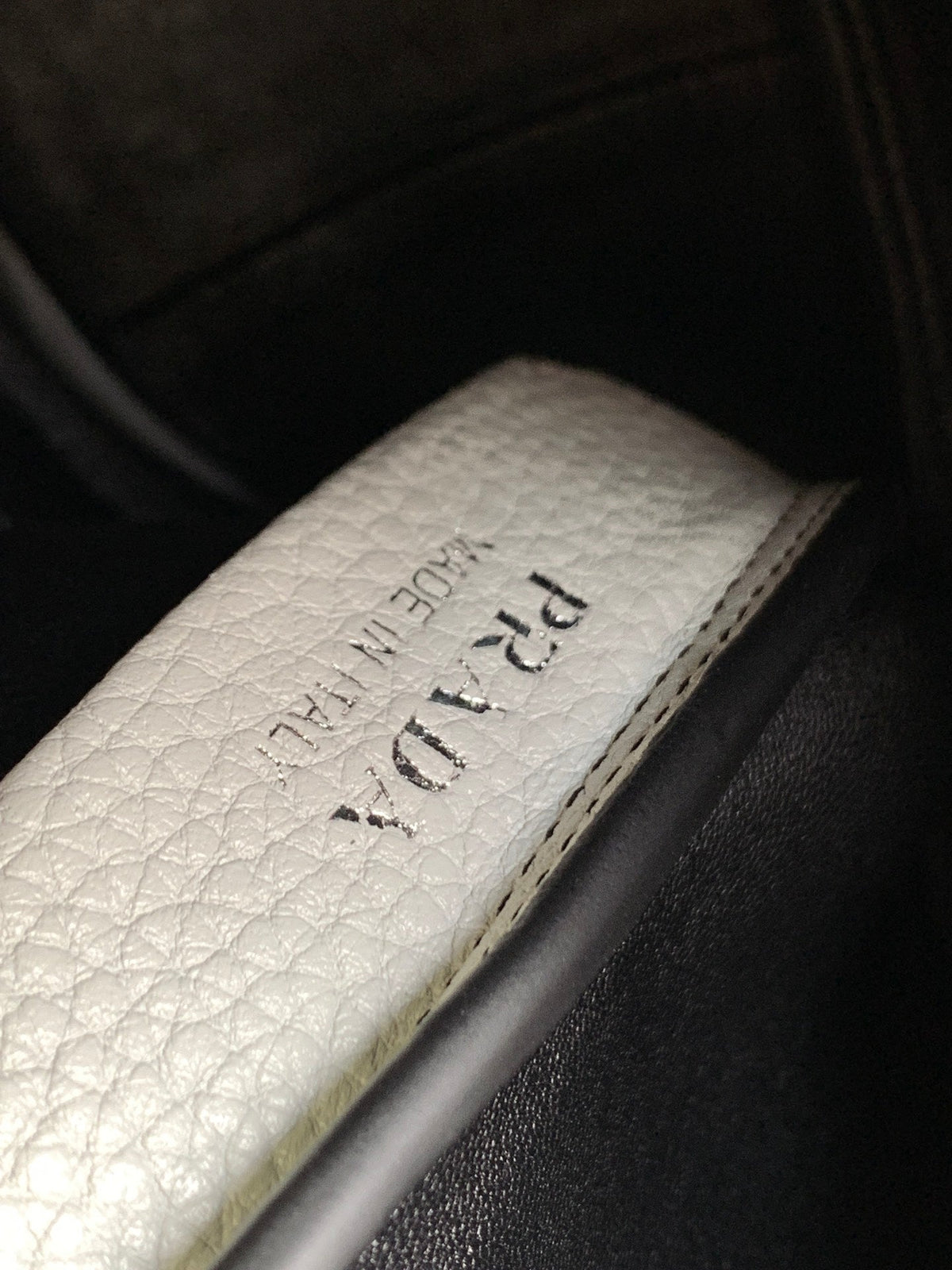 Prada Leather  Tote Bag
