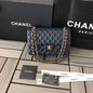 Chanel Caivar Double Flap Bag