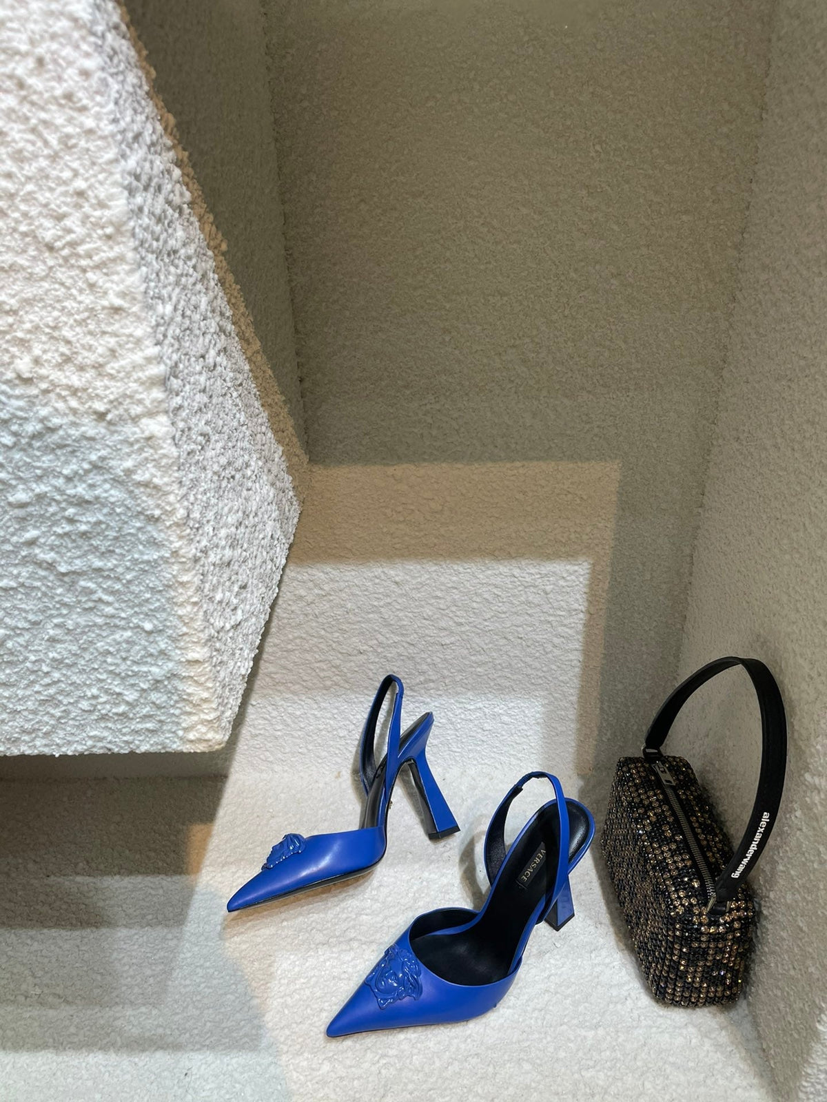 Versace La Medusa Slingback Pumps