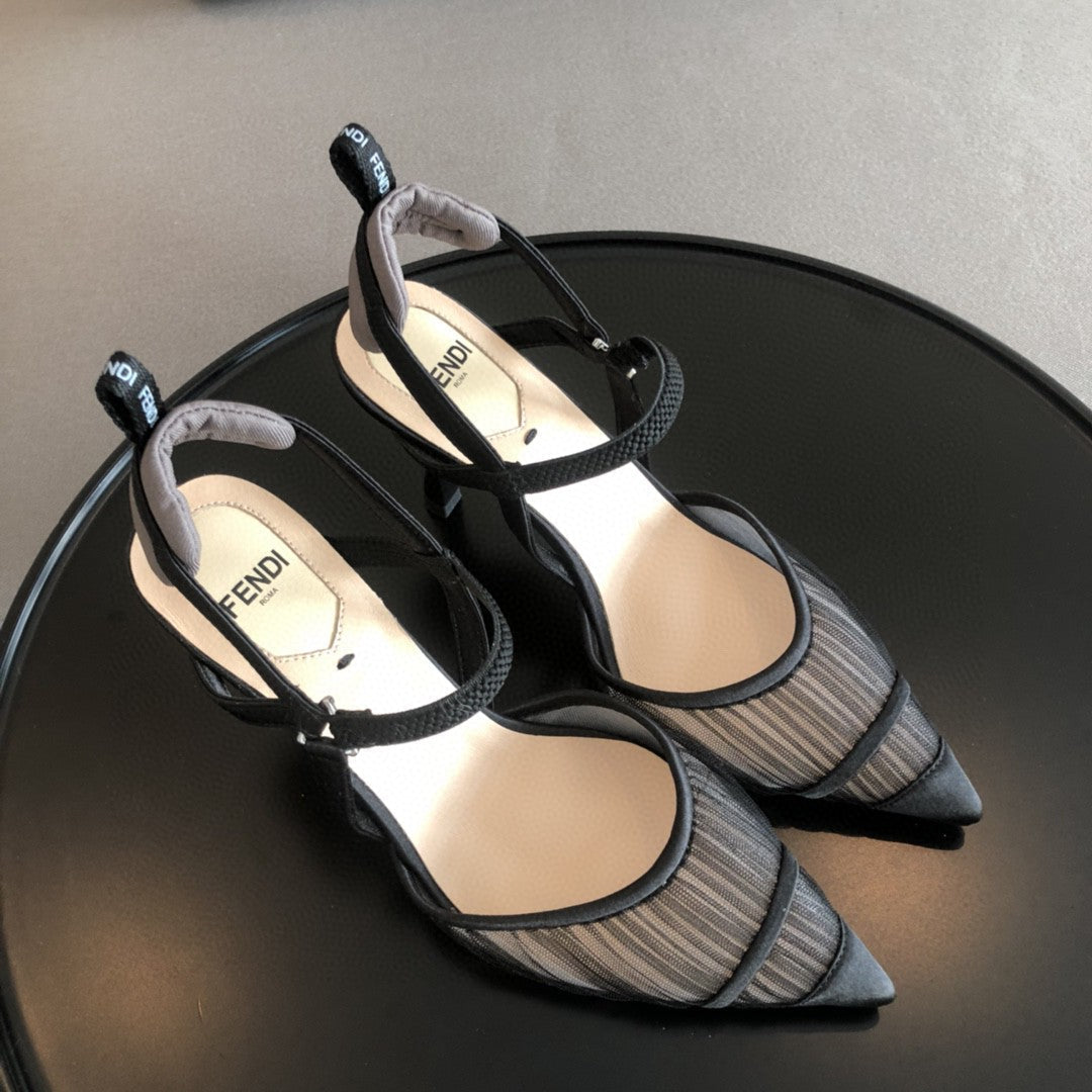 Fendi Colinri Slingback Heels