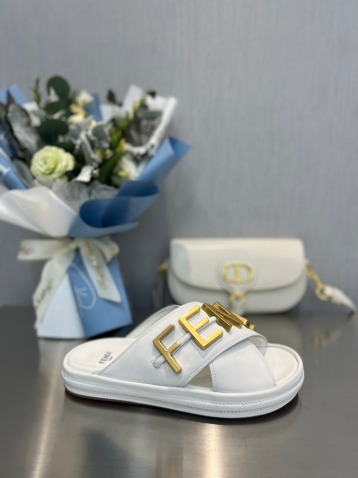Fendi Fendigraphy Slides