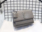 YSL Medium Sunset In Crocodile Embossed Shiny Leather Bag