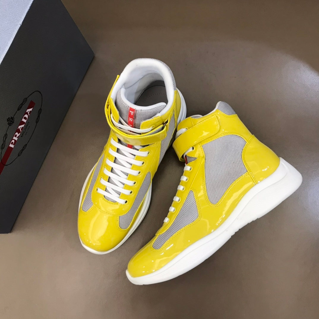 Prada America's Cup Hightop Sneakers
