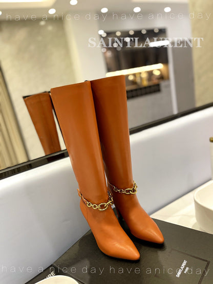 YSL Le Maillon Boots