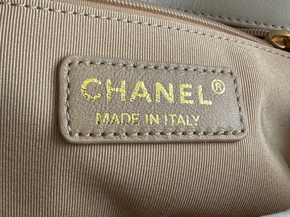Chanel Front Logo Flap Bag
