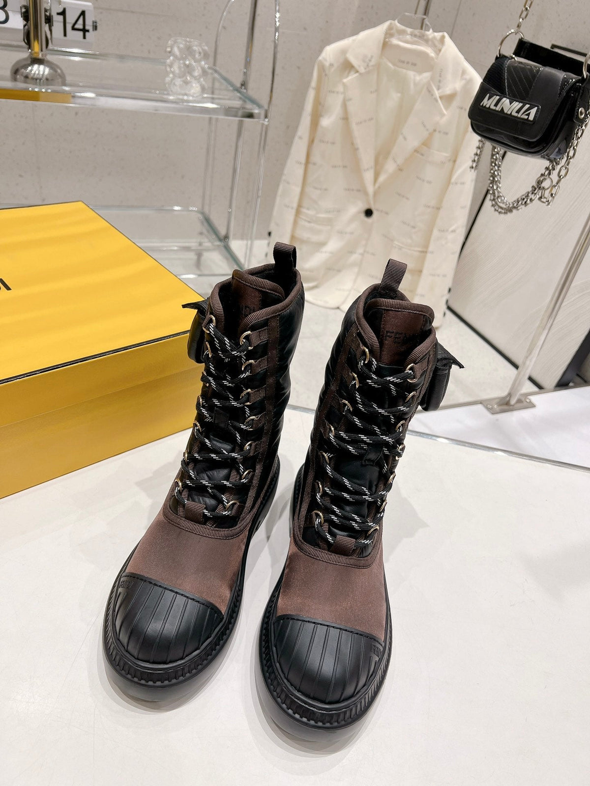 Fendi Domino Boots