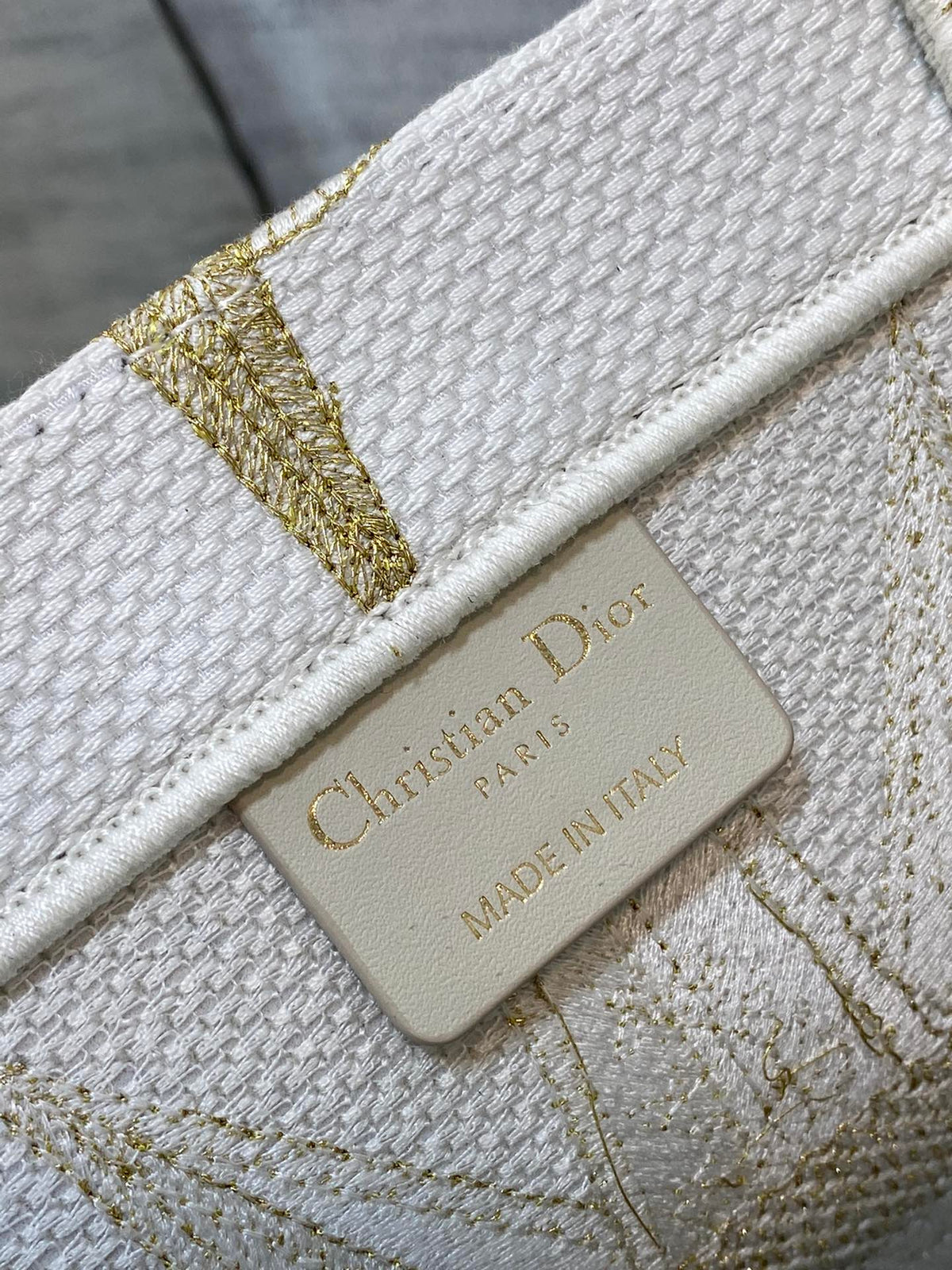 Christian Dior Book Tote Bag
