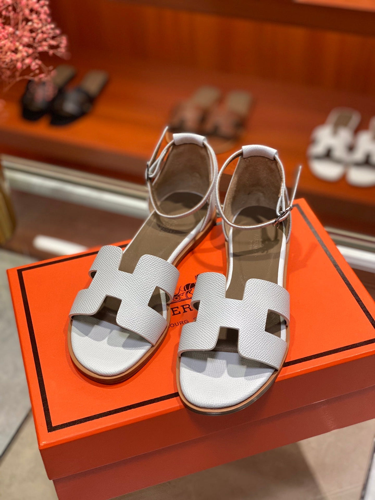 Hermes Santorini Sandals