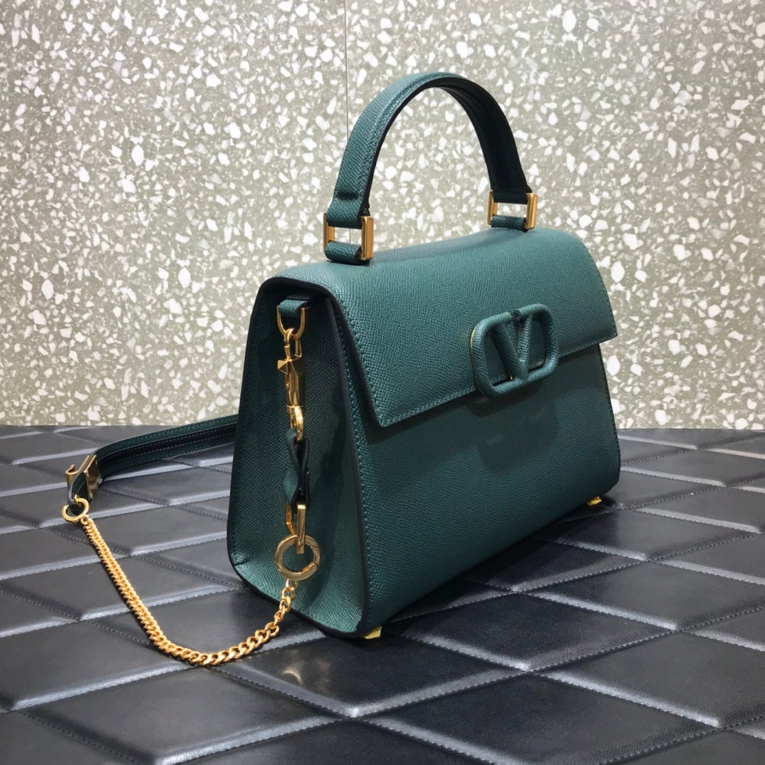 Valentino Small Vsling Grainy Calfskin   Bag