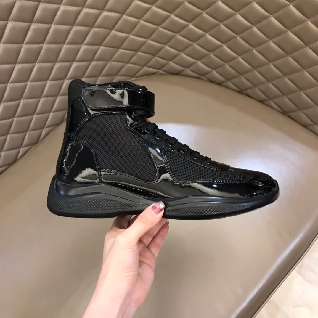 Prada America's Cup Hightop Sneakers
