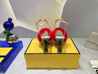 Fendi First High Heel Sandals
