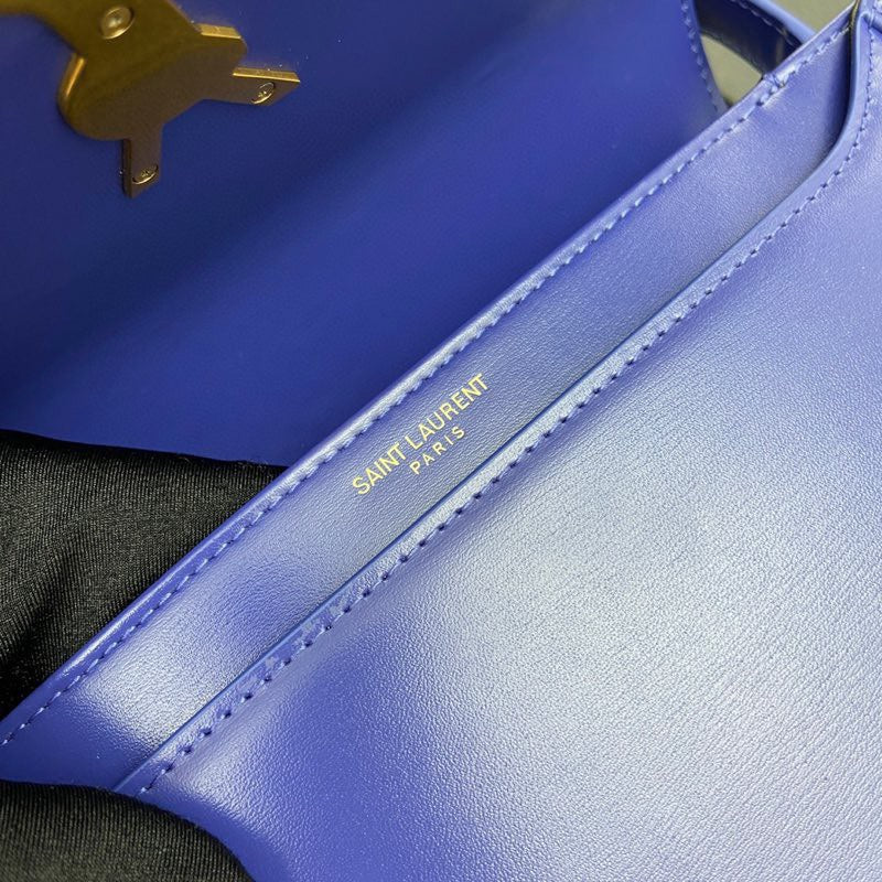 YSL Solferino Medium Satchel In Box Leather