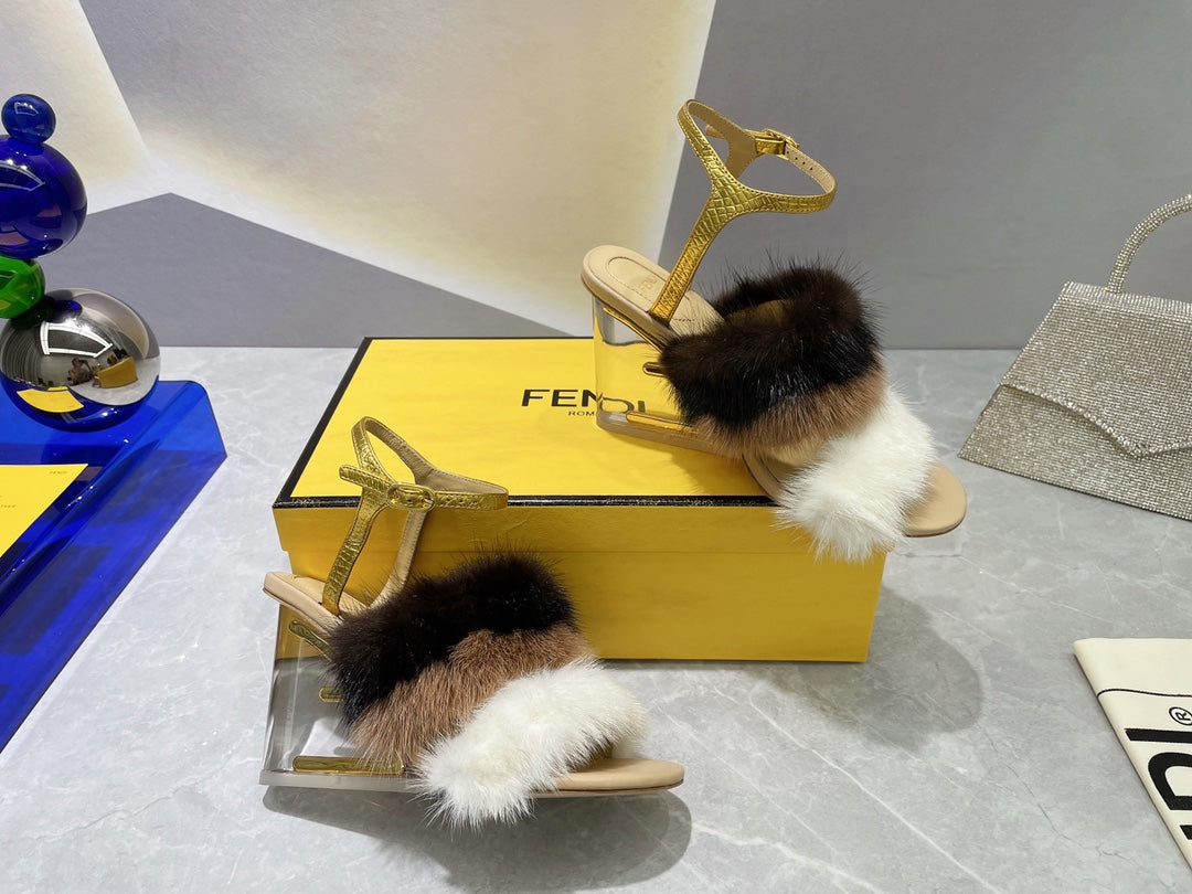 Fendi First High Heel Sandals