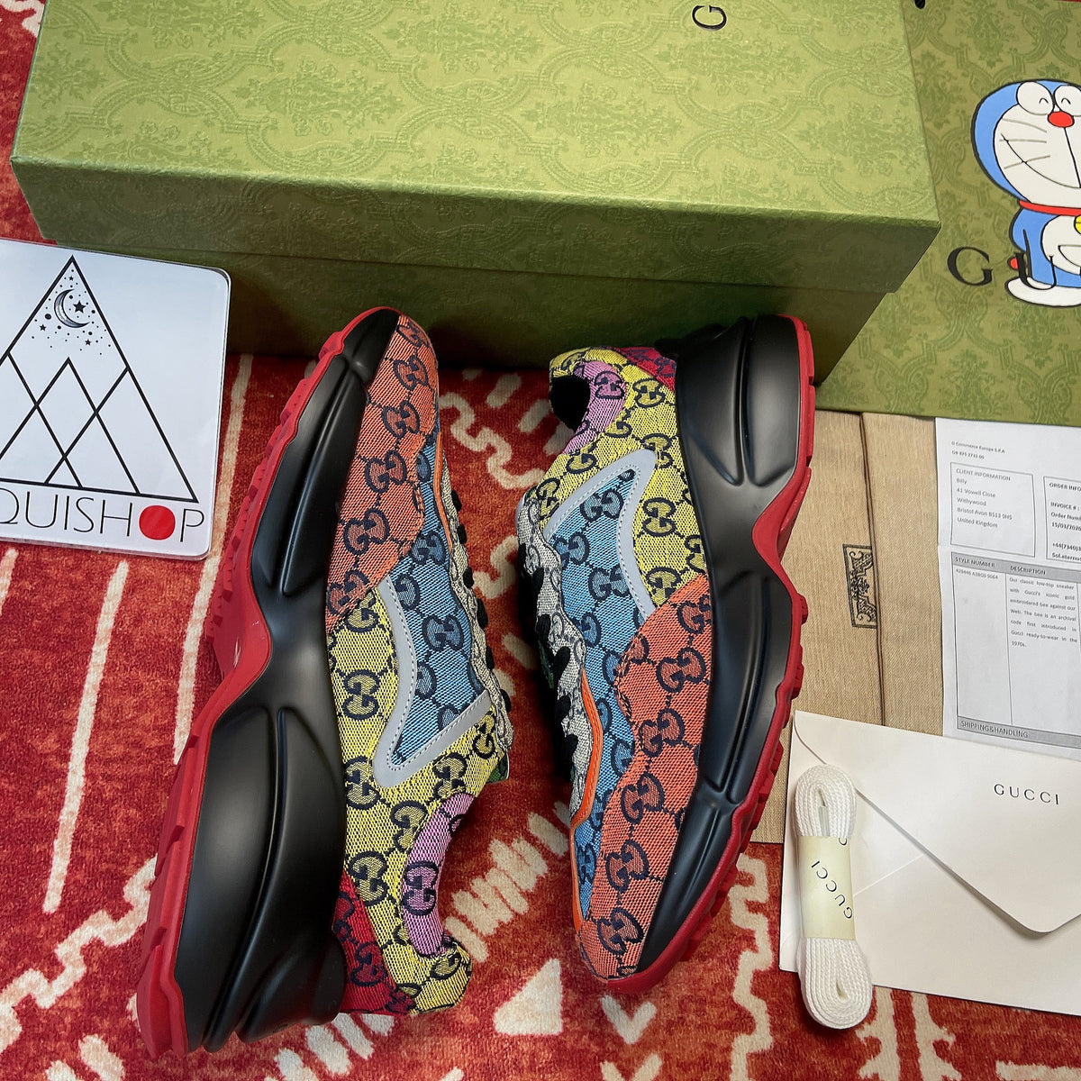 Gucci Rhyton GG Multicolor Sneaker