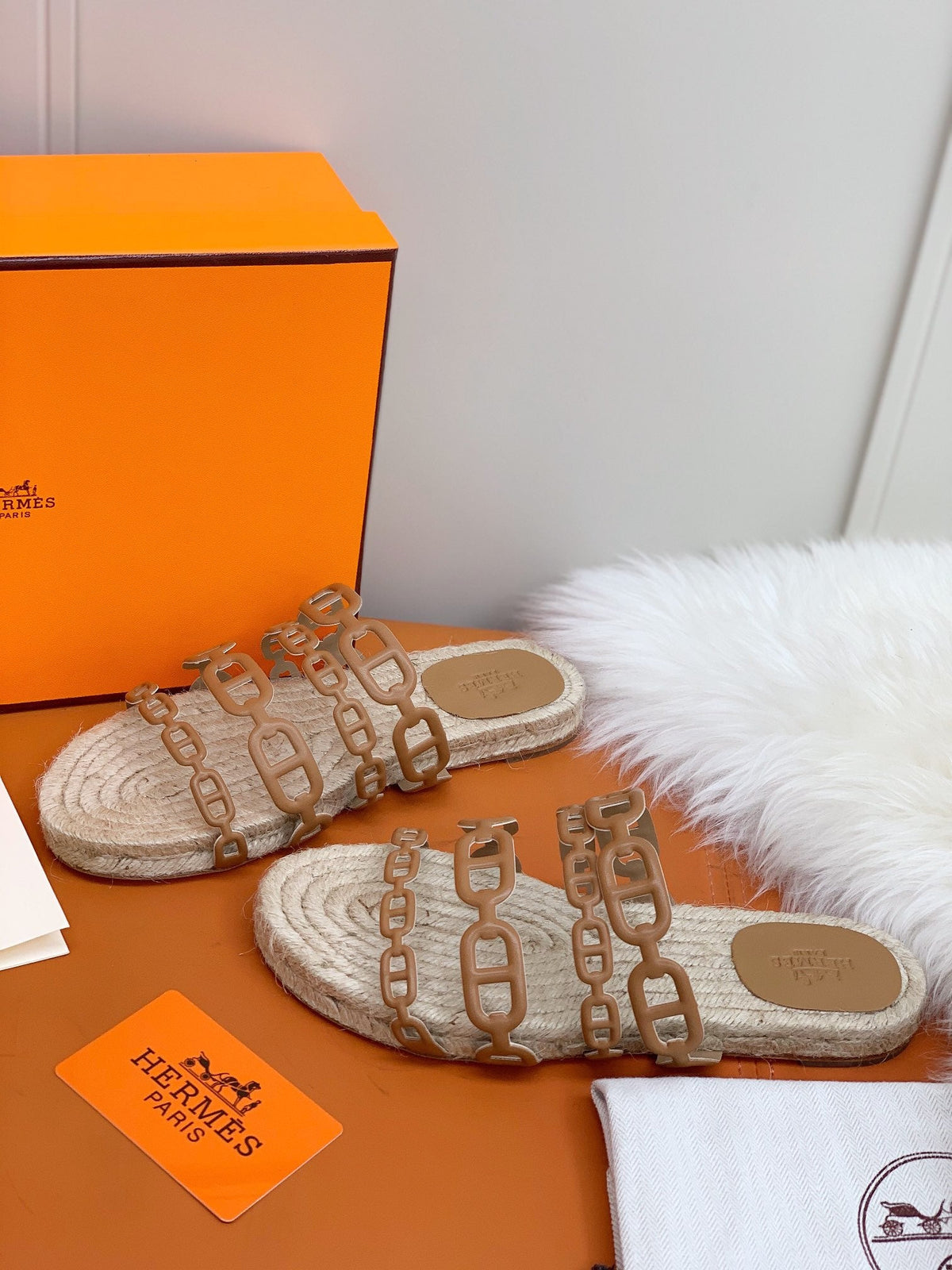 Hermes Ancone Espadrilles
