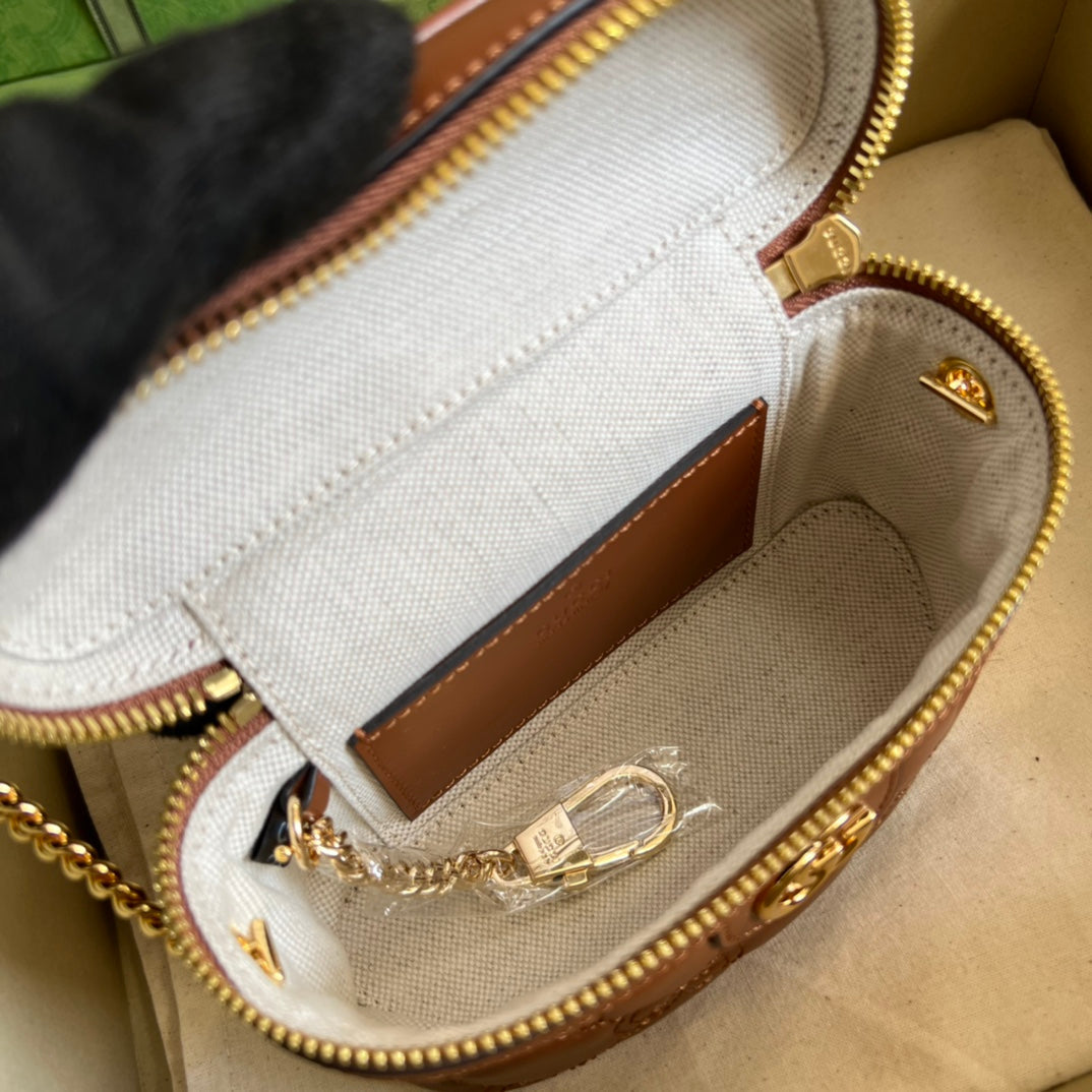 Gucci GG Matelasse Top Handle Mini  Bag