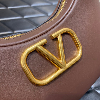 Valentino Stud Sign Hobo Bag