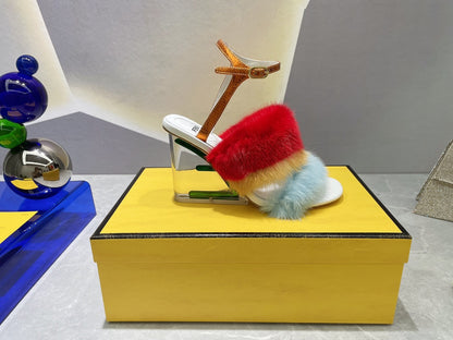 Fendi First High Heel Sandals