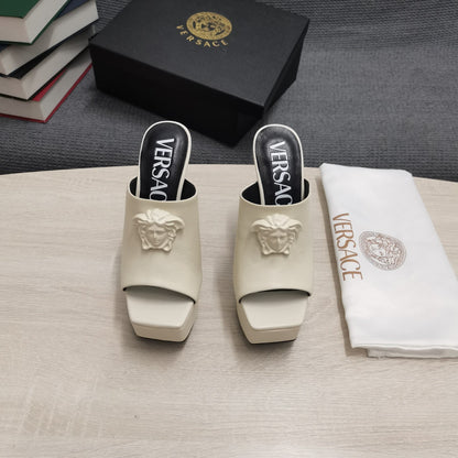 Versace LA MEDUSA PLATFORM MULES