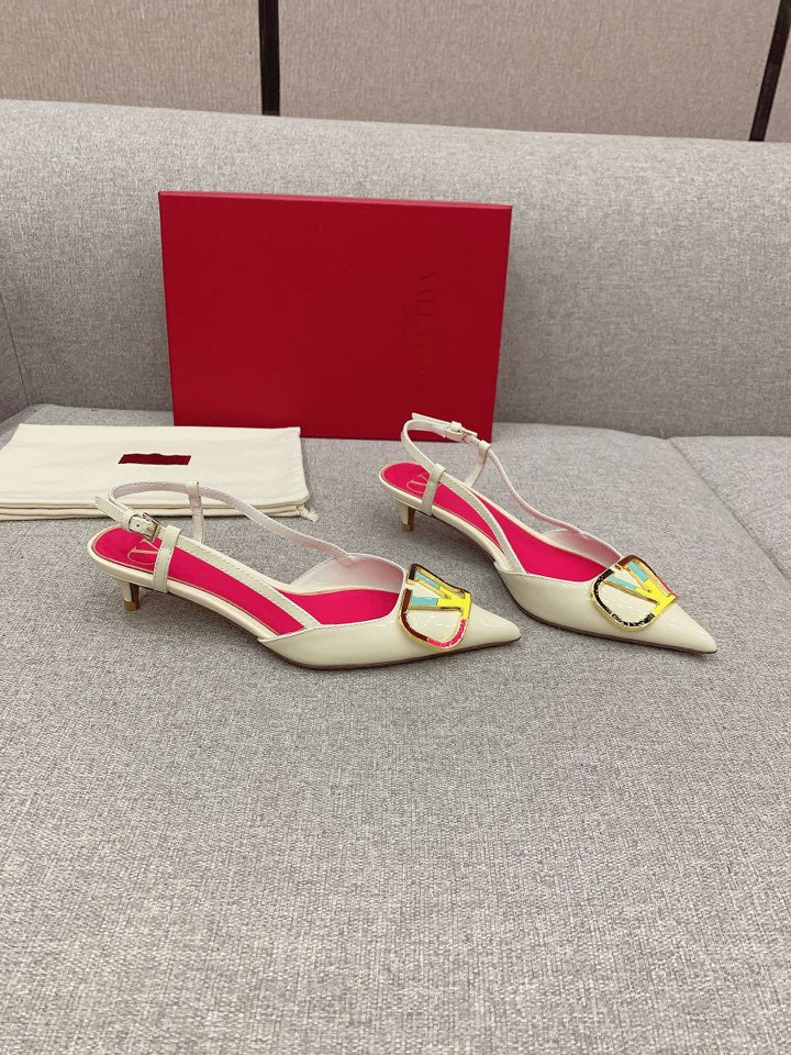Valentino Vlogo Signature Slingback Pumps 40 mm