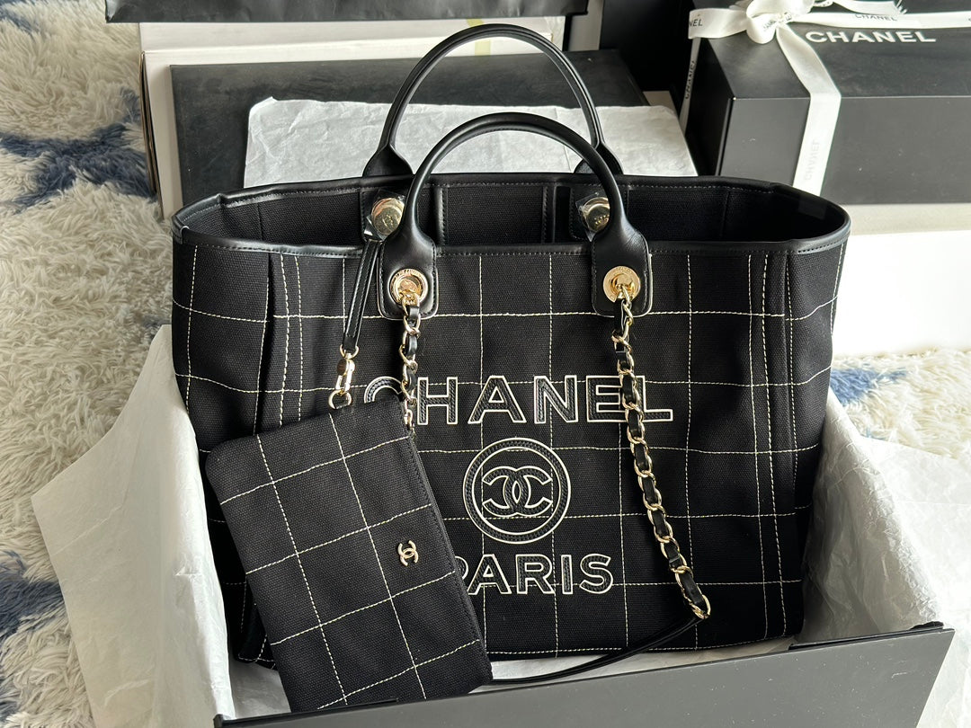 Chanel Medium Deauville Tote Bag