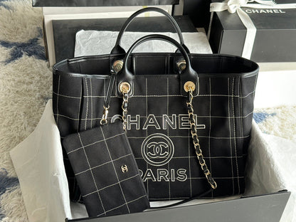 Chanel Medium Deauville Tote Bag