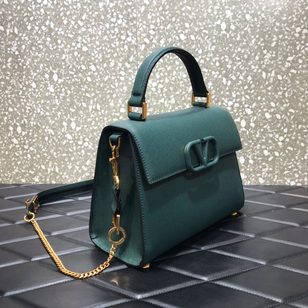Valentino Small Vsling Grainy Calfskin   Bag