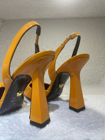 Versace La Medusa Slingback Pumps