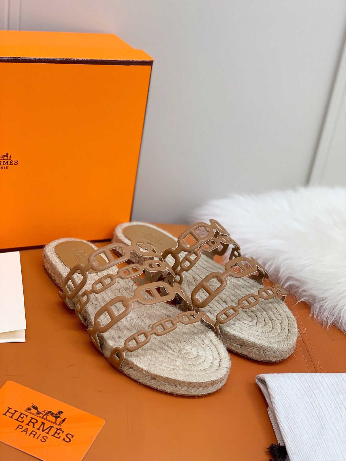 Hermes Ancone Espadrilles