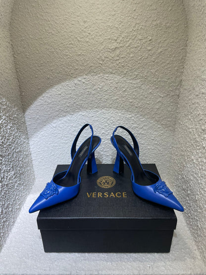 Versace La Medusa Slingback Pumps