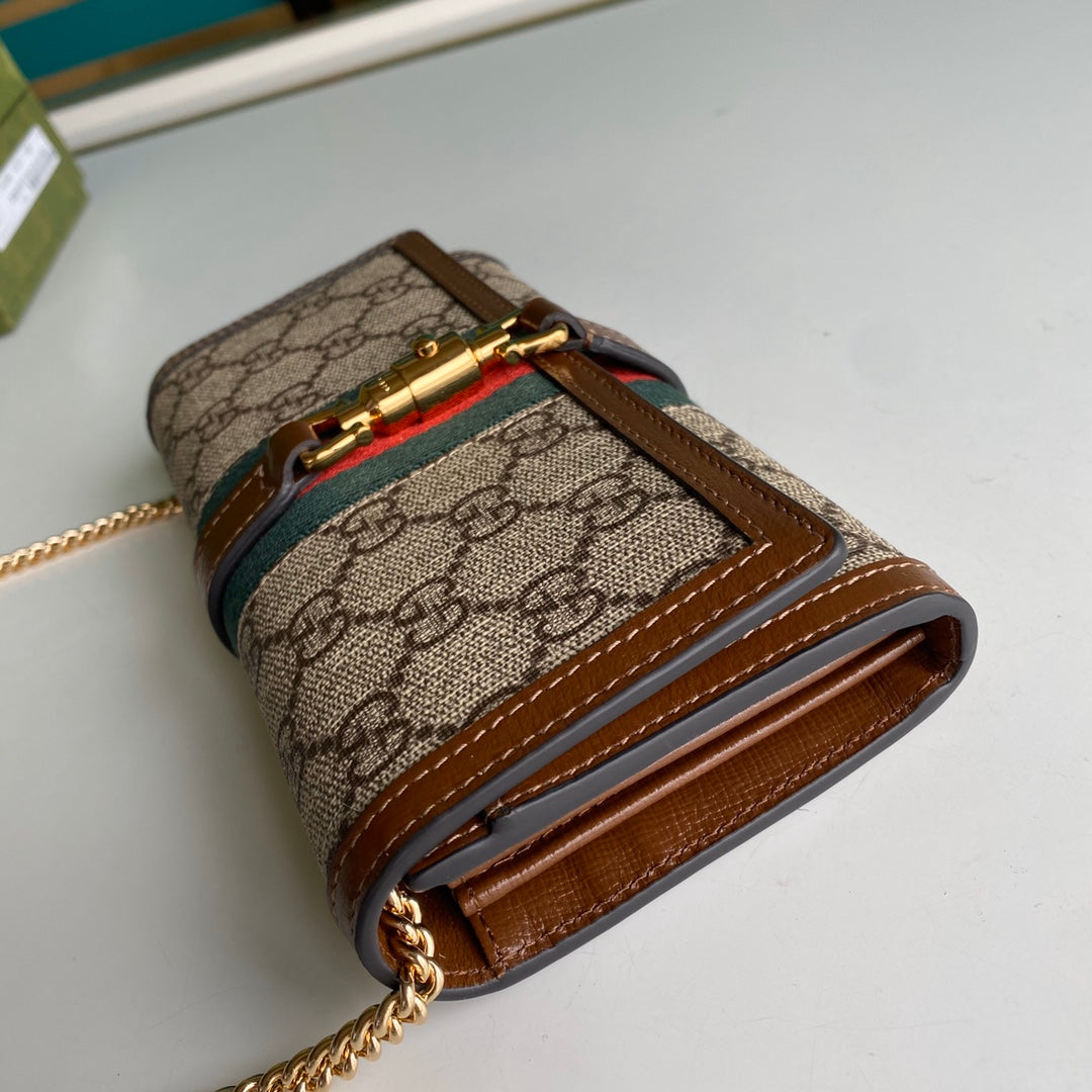 Gucci Jackie 1961 Chain Wallet