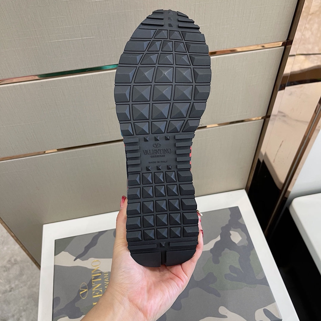 Valentino Camouflage Rockrunner Sneakers