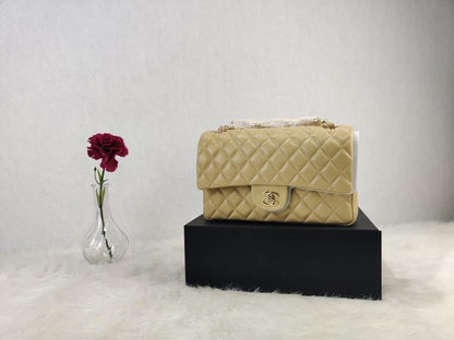 Chanel Caivar jumbo Double Flap Bag