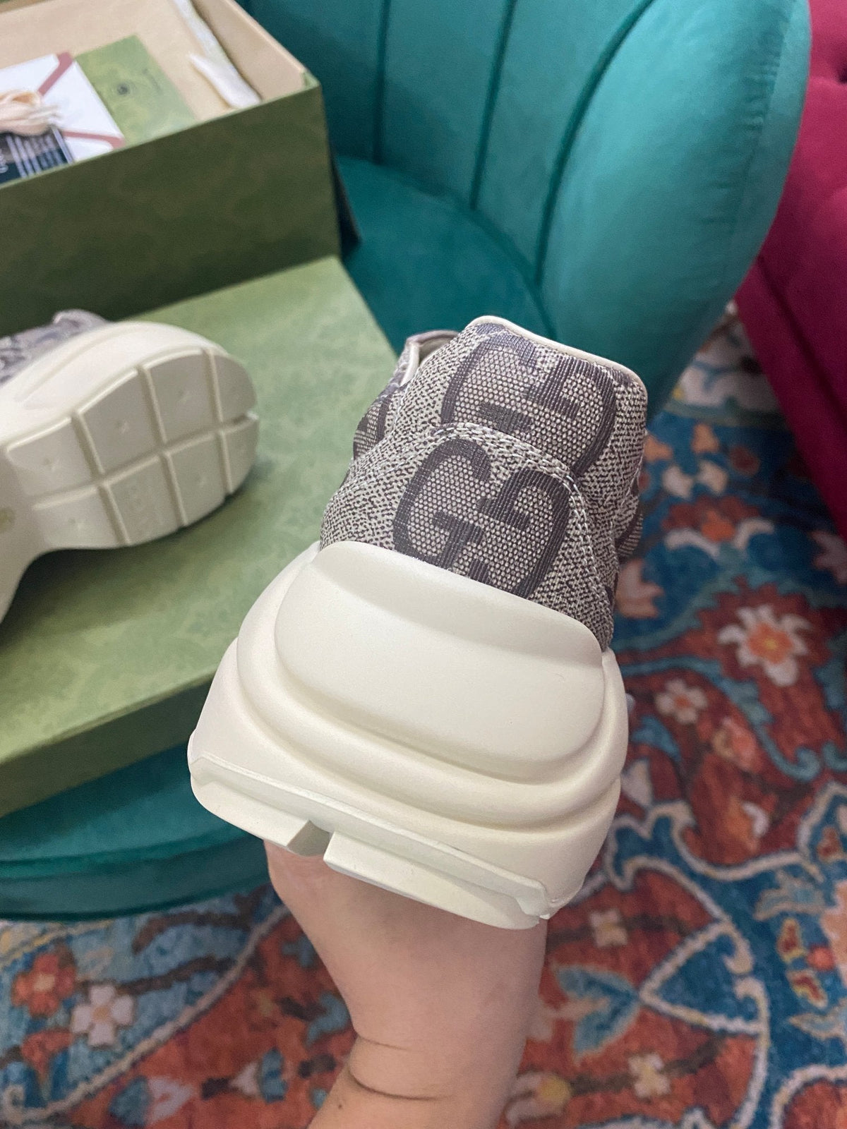 Gucci  100 Rhyton Sneakers