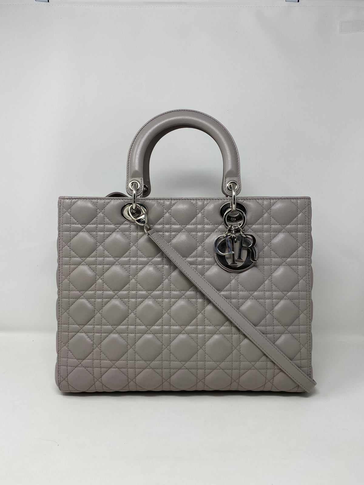 Dior Lady Dior Lou Leather Handbag Rovelle Bags