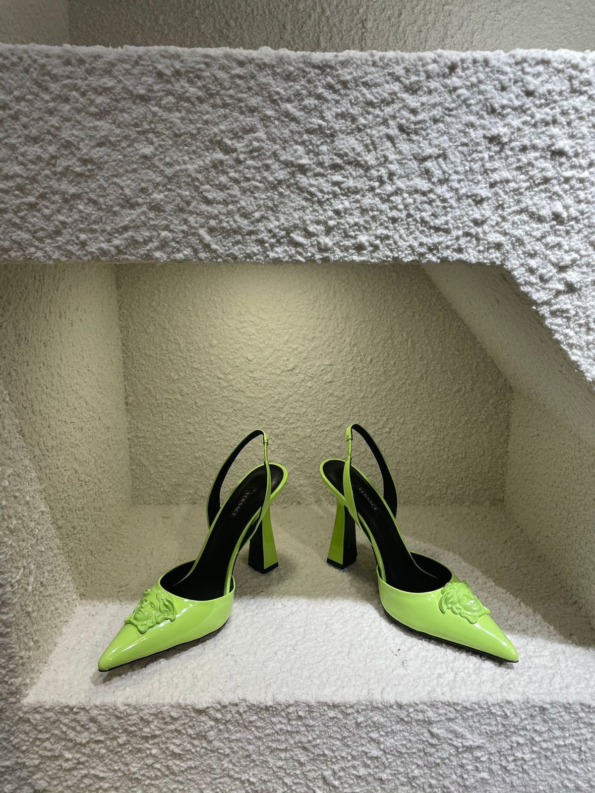 Versace La Medusa Slingback Pumps